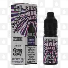 Black ICE by Seriously Bar Salts E Liquid | 10ml Bottles, Strength & Size: 20mg • 10ml