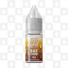 Cola | Bar Nic Salts by Just Juice E Liquid | 10ml Bottles, Strength & Size: 05mg • 10ml