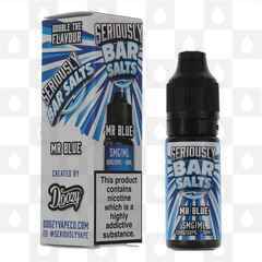 Mr Blue by Seriously Bar Salts E Liquid | 10ml Bottles, Strength & Size: 20mg • 10ml