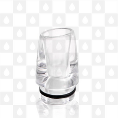 Dotmod Whistle Style 510 Drip Tip - Long, Selected Colour: Clear