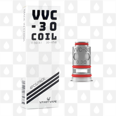 Vandy Vape VVC Replacement Coils, Ohms: 0.3 Ohm Coil (30 - 45W)