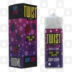 Grape Berry Mix by Twist E Liquid | 50ml & 100ml Short Fill, Strength & Size: 0mg • 100ml (120ml Bottle)