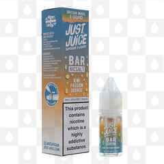 Kiwi Passion Orange | Bar Nic Salts by Just Juice E Liquid | 10ml Bottles, Strength & Size: 20mg • 10ml