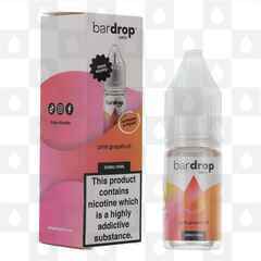Pink Grapefruit by Bar Drop E Liquid | 10ml Nic Salt, Strength & Size: 10mg • 10ml