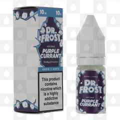 Purple Currant Nic Salt by Dr. Frost E Liquid | 10ml Bottles, Strength & Size: 10mg • 10ml