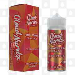 Strawberry Mango | Bar Juice by Cloud Nurdz E Liquid | 100ml Short Fill