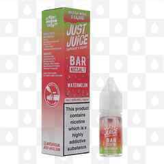 Watermelon | Bar Nic Salts by Just Juice E Liquid | 10ml Bottles, Strength & Size: 20mg • 10ml