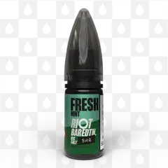 Fresh Mint by Riot Bar EDTN E Liquid | 10ml Nic Salt, Strength & Size: 05mg • 10ml