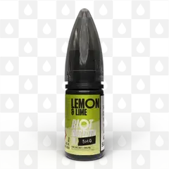 Lemon & Lime by Riot Bar EDTN E Liquid | 10ml Nic Salt, Strength & Size: 10mg • 10ml
