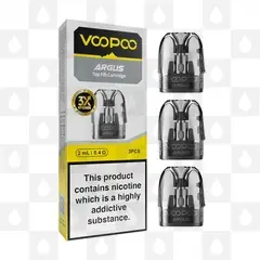 VooPoo Argus Pod Cartridge, Pod Type: 3 x 0.4 Ohm Mesh (Top Fill)