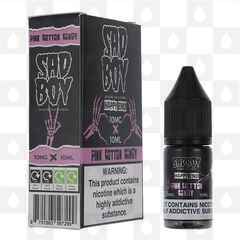 Pink Cotton Candy | Happy End | Sadboy E Liquid | 10ml Nic Salt, Strength & Size: 20mg • 10ml