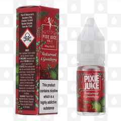 Redcurrant & Gooseberry by Pixie Juice E Liquid | 10ml Nic Salt, Strength & Size: 20mg • 10ml