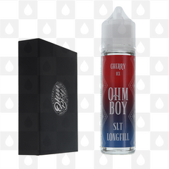Cherry Ice by Ohm Boy SLT | 60ml Longfill, Nicotine Type: Nicotine Salt, Strength & Size: 10mg Salt • 60ml • Inc Shots (50/50)