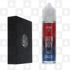 Cherry Ice by Ohm Boy SLT | 60ml Longfill, Strength & Size: Salt 03mg • 60ml • Inc Shots (70/30)