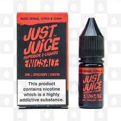 Mango & Blood Orange Nic Salt 20mg by Just Juice E Liquid | 10ml Bottles