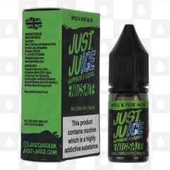 Apple & Pear On Ice Nic Salt by Just Juice E Liquid | 10ml Bottles, Strength & Size: 05mg • 10ml