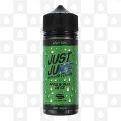 Apple & Pear On Ice by Just Juice E Liquid | 50ml & 100ml Short Fill, Strength & Size: 0mg • 100ml (120ml Bottle)