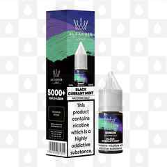 Blackcurrant Mint by Al Fakher E Liquid | 10ml Nic Salt, Strength & Size: 20mg • 10ml