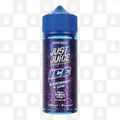 Blackcurrant & Lime Ice by Just Juice E Liquid | 100ml Short Fill