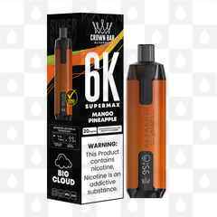 Mango Pineapple | Crown Bar by Al Fakher Supermax 6000 | Disposable Vapes