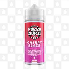 Cherry Blaze by Pukka Juice E Liquid | 100ml Shortfill, Strength & Size: 0mg • 100ml (120ml Bottle)