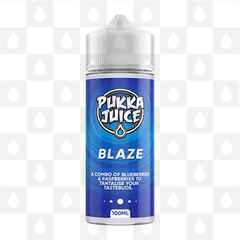 Blaze by Pukka Juice E Liquid | 100ml Shortfill, Strength & Size: 0mg • 100ml (120ml Bottle)