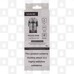 Smok Novo Replacement Pod, Ohms: Clear Mesh 0.6 Ohm