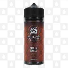 Vanilla Toffee | Tobacco Club by Just Juice E Liquid | 50ml & 100ml Short Fill, Strength & Size: 0mg • 100ml (120ml Bottle)