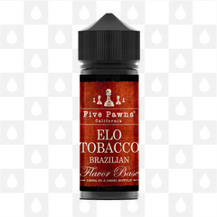 Elo Tobacco by Five Pawns E Liquid | 100ml Short Fill, Strength & Size: 0mg • 100ml (120ml Bottle)