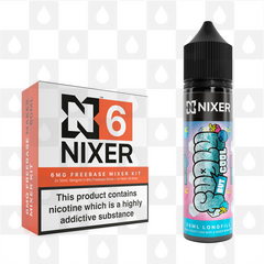 Summer Fruits by Fugly But Cool x Nixer E Liquid | 60ml Long Fill, Nicotine Type: Regular Nicotine, Strength & Size: 06mg • 60ml • Inc Shots (70/30)