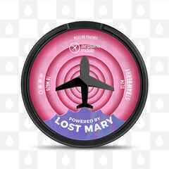 Strawberry | Airplane Mode by Lost Mary | Nicotine Pouches, Strength & Size: 20 x 18mg Pouches