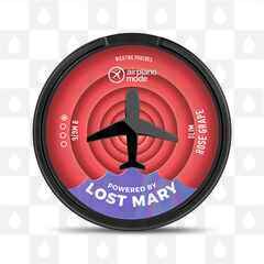 Rose Grape | Airplane Mode by Lost Mary | Nicotine Pouches, Strength & Size: 20 x 09mg Pouches