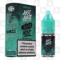 Black by Just Juice Mint E Liquid | 10ml Bottles, Strength & Size: 05mg • 10ml