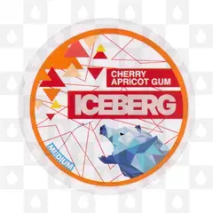 Cherry Apricot Gum by Iceberg | Nicotine Pouches