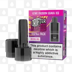 Kiwi Passionfruit Guava Ice | Drifter Bar 6000 Replacement Pods, Strength & Puff Count: 20mg • 6000 Puffs • V1