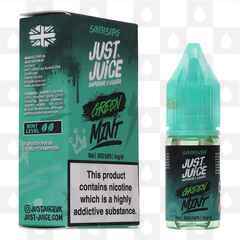 Green by Just Juice Mint E Liquid | 10ml Bottles, Strength & Size: 05mg • 10ml