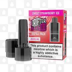 Sweet Strawberry Ice | Drifter Bar 6000 Replacement Pods, Strength & Puff Count: 20mg • 6000 Puffs • V1