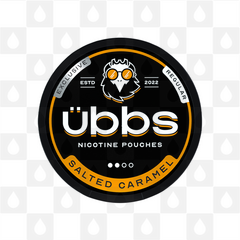 Salted Caramel by Ubbs | Nicotine Pouches, Strength & Size: 20 x 06mg Pouches
