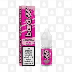 Strawberry Raspberry Cherry by Bard E Liquid | 10ml Nic Salt, Strength & Size: 20mg • 10ml
