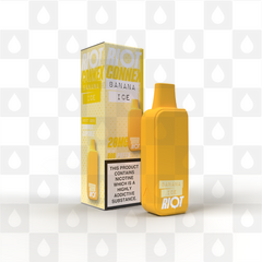 Banana Ice | Riot Squad Connex Capsules, Strength & Puff Count: 10mg • 600 Puffs