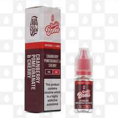 Cranberry Pomegranate & Cherry by Double Brew E Liquid | 10ml Nic Salt, Strength & Size: 05mg • 10ml
