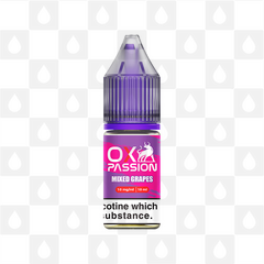 Mixed Grapes by Ox Passion | 10ml Nic Salt, Strength & Size: 10mg • 10ml