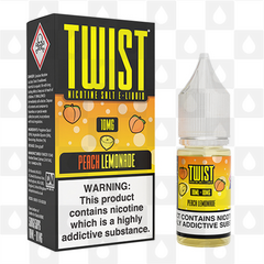 Peach Blossom Lemonade by Twist E Liquid | 10ml Nic Salt, Strength & Size: 10mg • 10ml