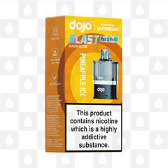 Pineapple Ice | Vaporesso Dojo Blast 6000 Replacement Pods, Strength & Puff Count: 20mg • 6000 Puffs