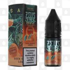 Sour Orange Lemon | Oxys by Zeus Juice E Liquid | 10ml Nic Salt, Strength & Size: 20mg • 10ml