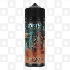 Sour Orange Lemon | Oxys by Zeus Juice E Liquid | 50ml & 100ml Short Fill, Strength & Size: 00mg • 100ml (120ml Bottle) • 70/30
