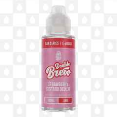 Strawberry Custard Deluxe | Bar Series by Double Brew E Liquid | 100ml Short Fill