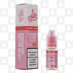 Strawberry Custard Deluxe by Double Brew E Liquid | 10ml Nic Salt, Strength & Size: 20mg • 10ml