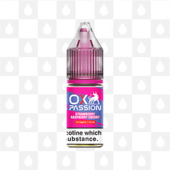 Strawberry Raspberry Cherry by Ox Passion | 10ml Nic Salt, Strength & Size: 10mg • 10ml