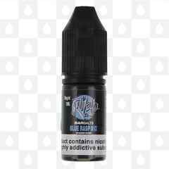 Blue Rasp On Ice | Bar Salts by Ruthless E Liquid | 10ml Nic Salt, Strength & Size: 10mg • 10ml